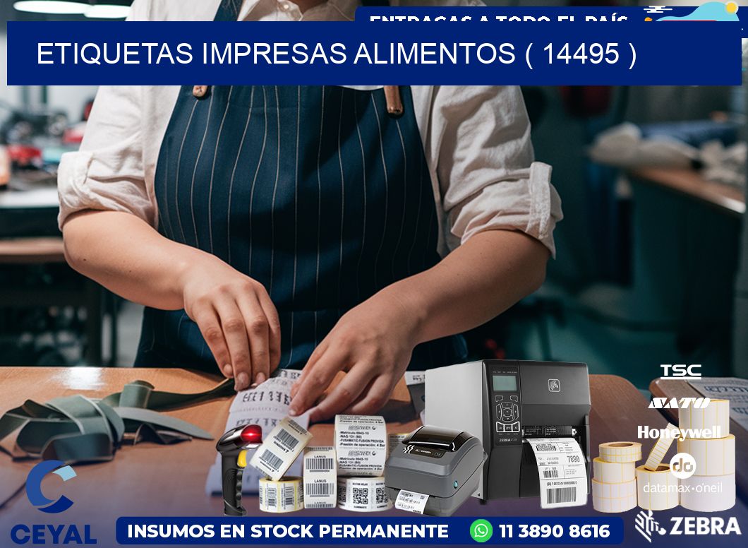 ETIQUETAS IMPRESAS ALIMENTOS ( 14495 )