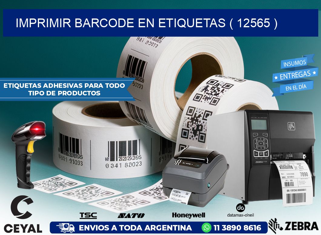 IMPRIMIR BARCODE EN ETIQUETAS ( 12565 )