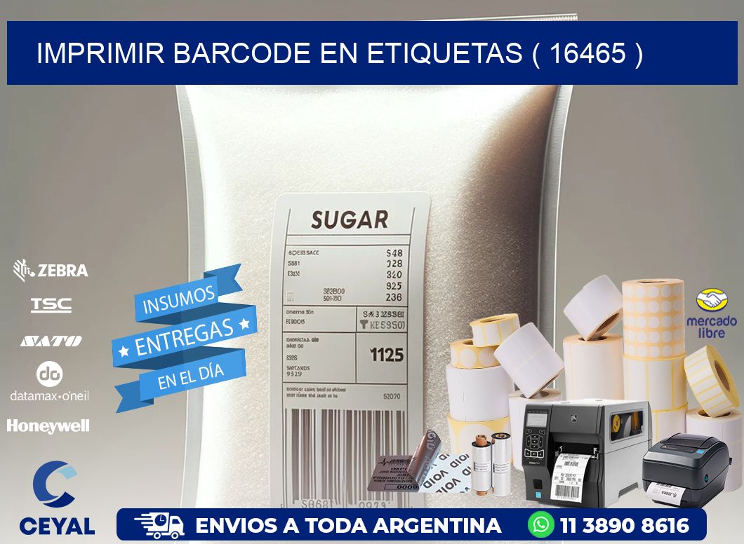 IMPRIMIR BARCODE EN ETIQUETAS ( 16465 )