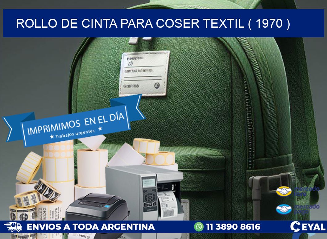 ROLLO DE CINTA PARA COSER TEXTIL ( 1970 )