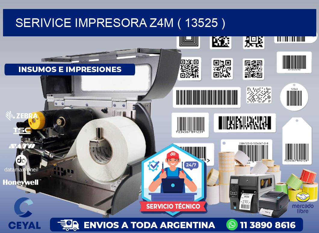 SERIVICE IMPRESORA Z4M ( 13525 )