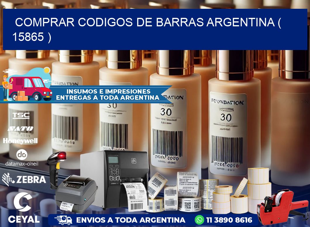 comprar codigos de barras argentina ( 15865 )