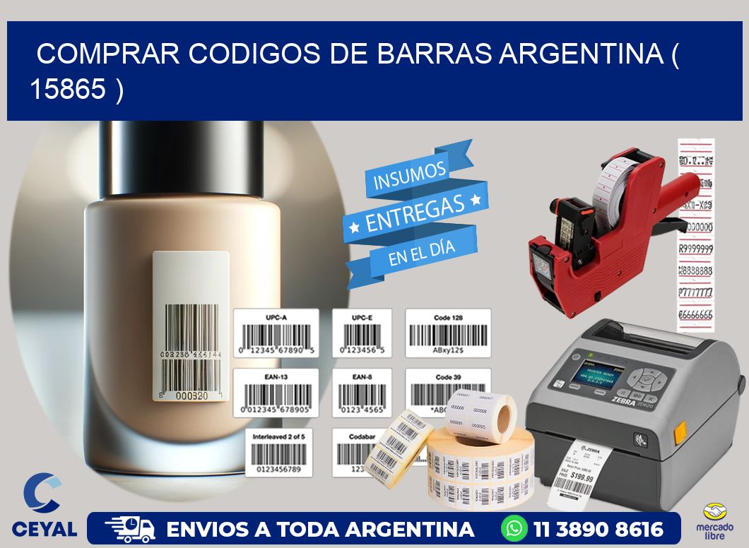 comprar codigos de barras argentina ( 15865 )