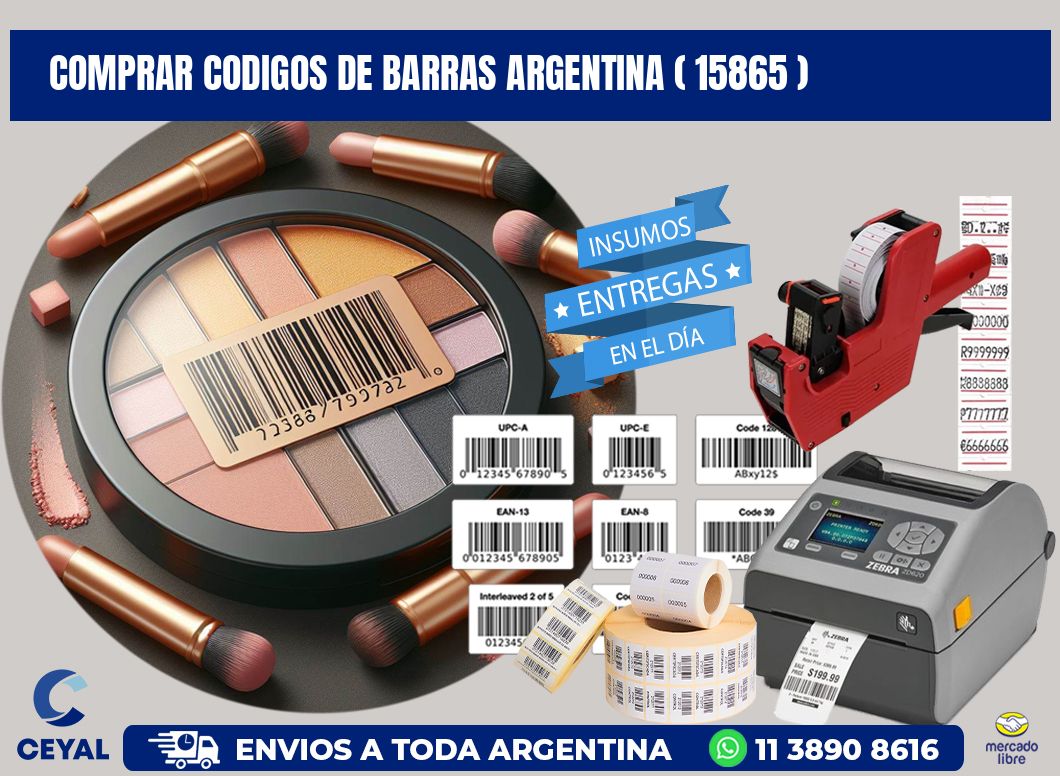 comprar codigos de barras argentina ( 15865 )