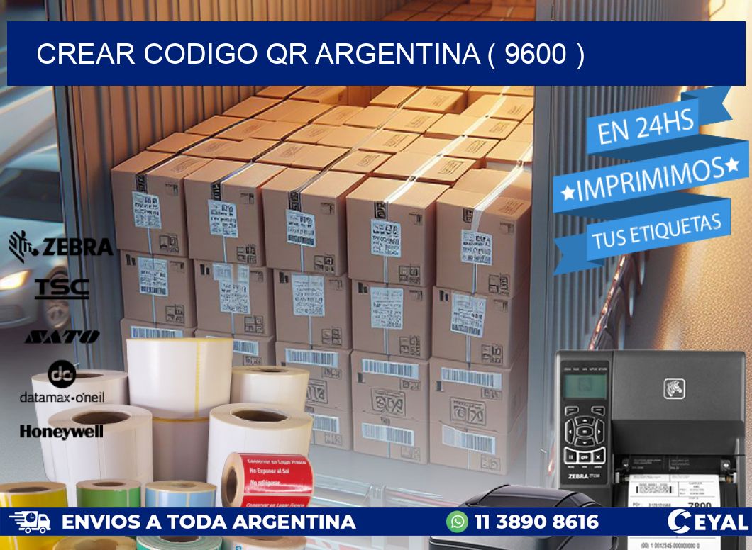 crear codigo qr argentina ( 9600 )