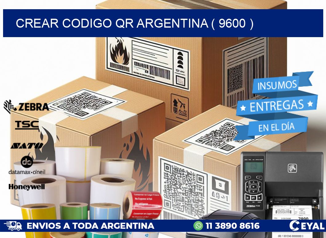 crear codigo qr argentina ( 9600 )
