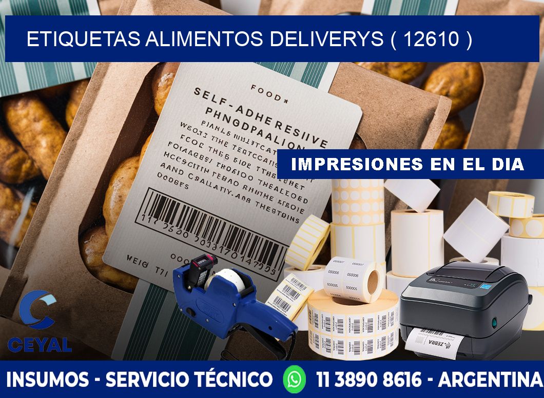 etiquetas alimentos deliverys ( 12610 )