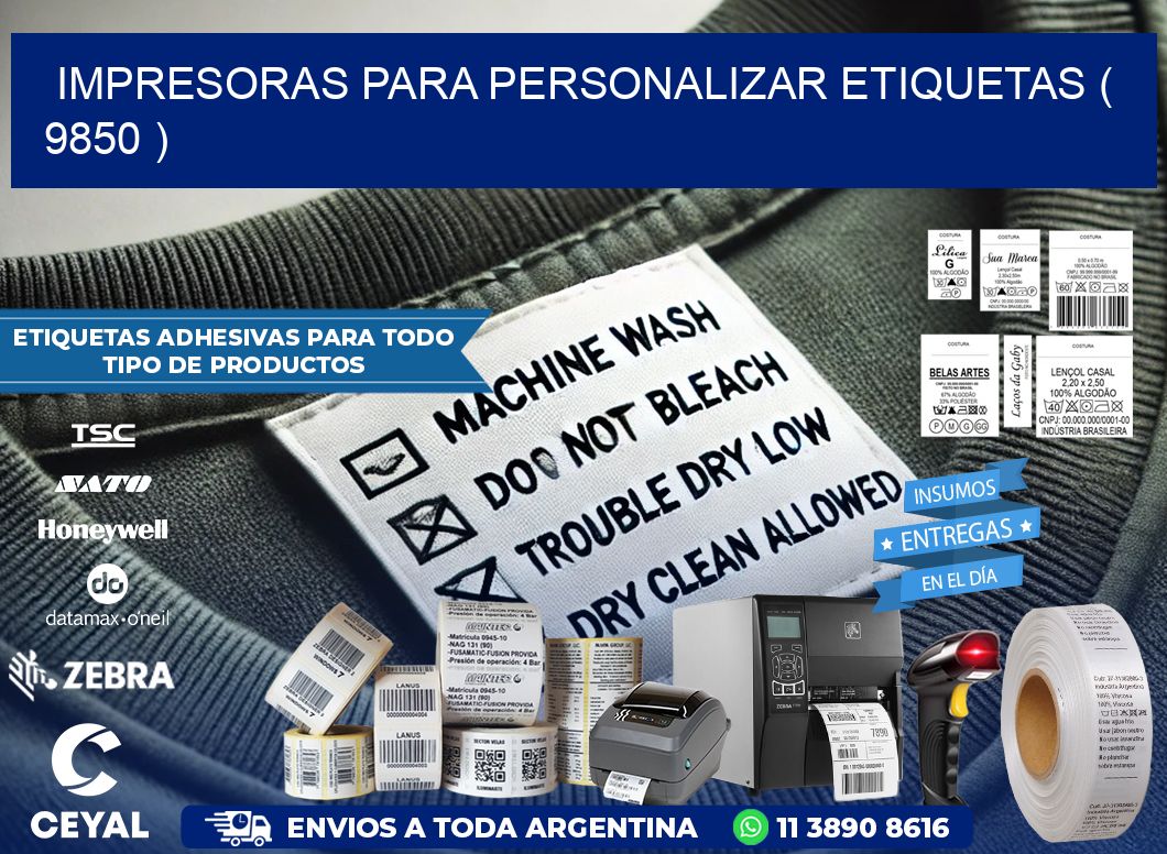 impresoras para personalizar etiquetas ( 9850 )