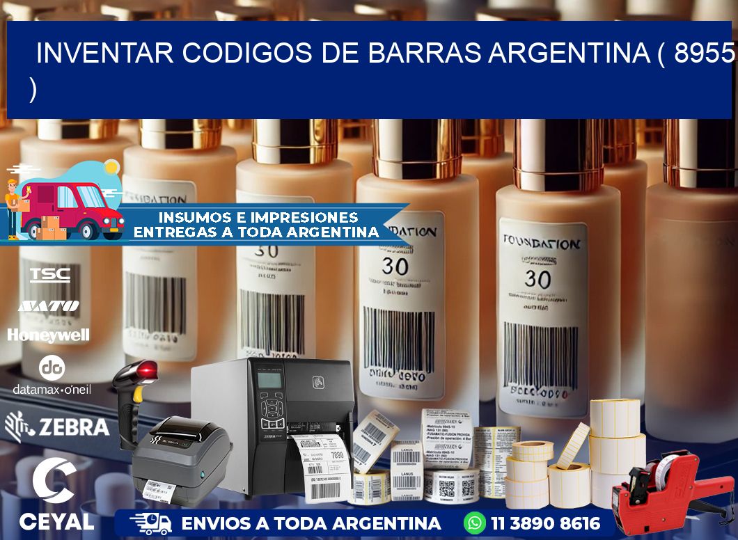 inventar codigos de barras argentina ( 8955 )