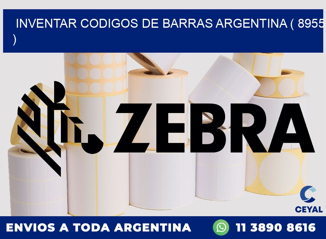 inventar codigos de barras argentina ( 8955 )