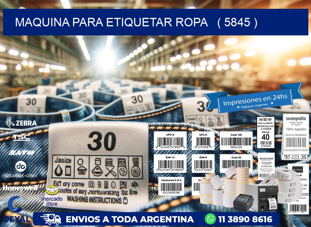 maquina para etiquetar ropa   ( 5845 )