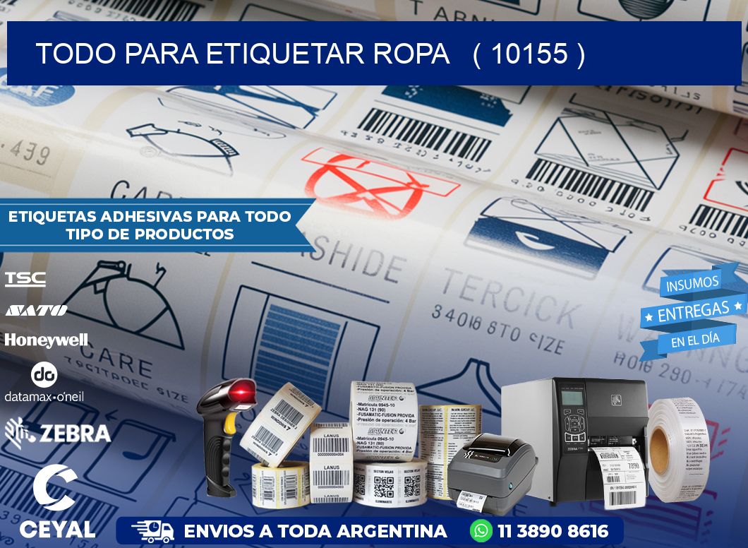 todo para etiquetar ropa   ( 10155 )
