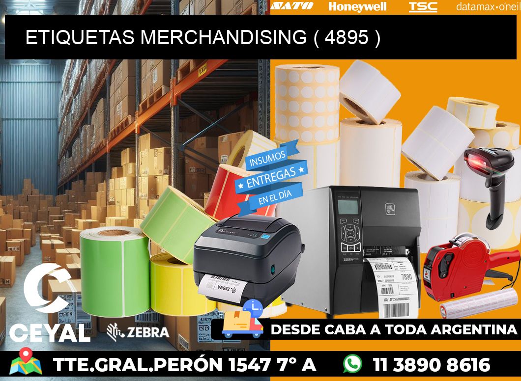 ETIQUETAS MERCHANDISING ( 4895 )
