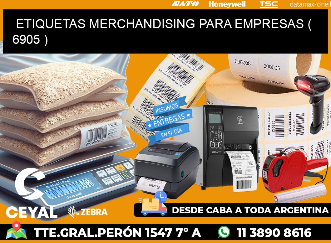 ETIQUETAS MERCHANDISING PARA EMPRESAS ( 6905 )