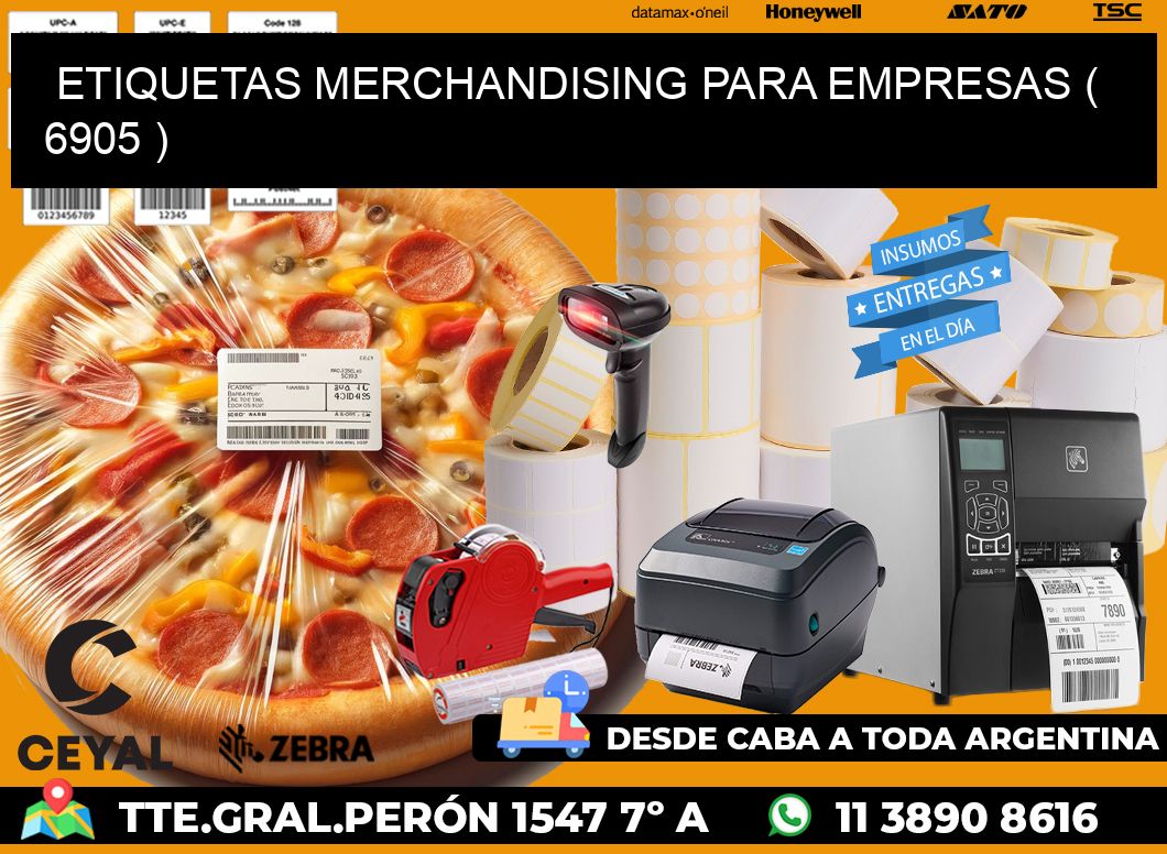 ETIQUETAS MERCHANDISING PARA EMPRESAS ( 6905 )