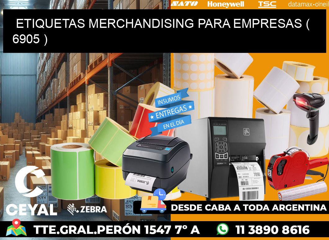 ETIQUETAS MERCHANDISING PARA EMPRESAS ( 6905 )