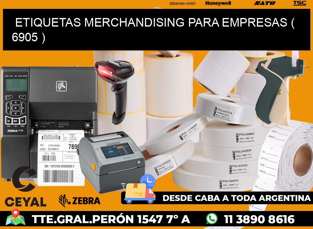 ETIQUETAS MERCHANDISING PARA EMPRESAS ( 6905 )
