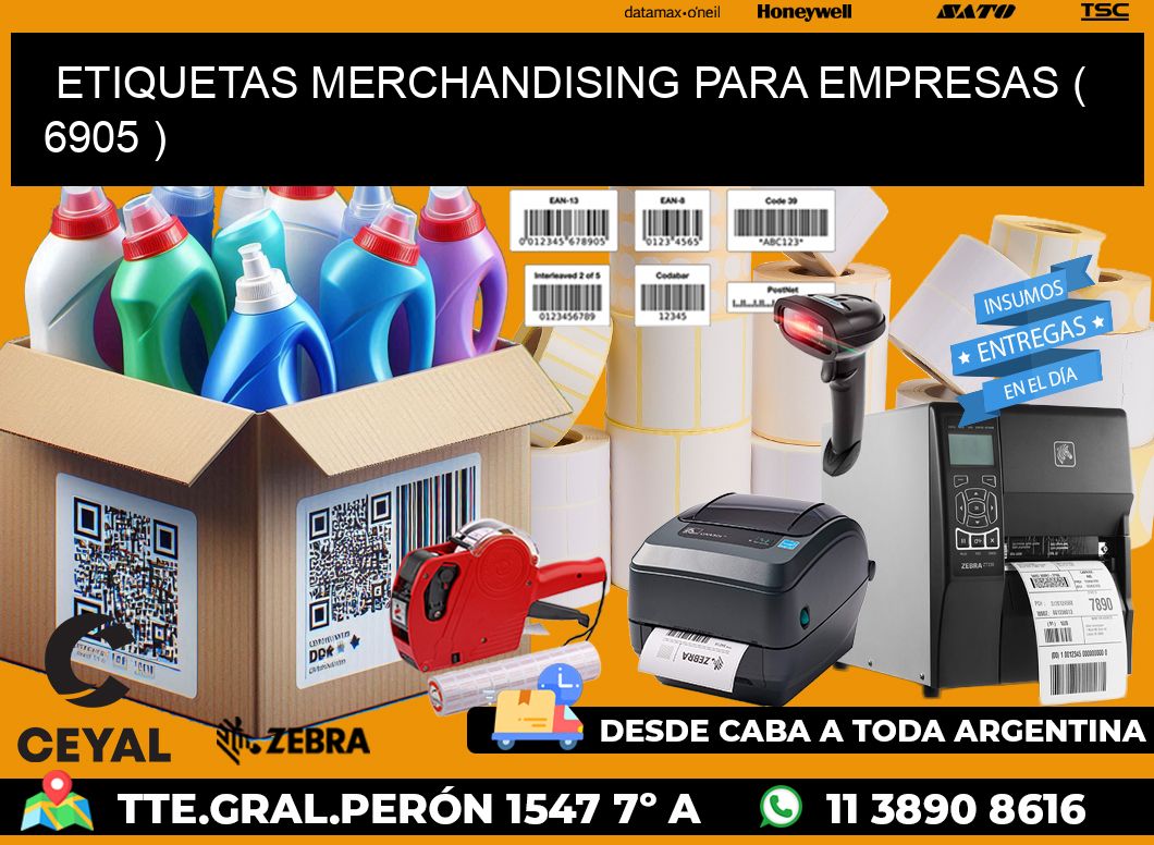 ETIQUETAS MERCHANDISING PARA EMPRESAS ( 6905 )