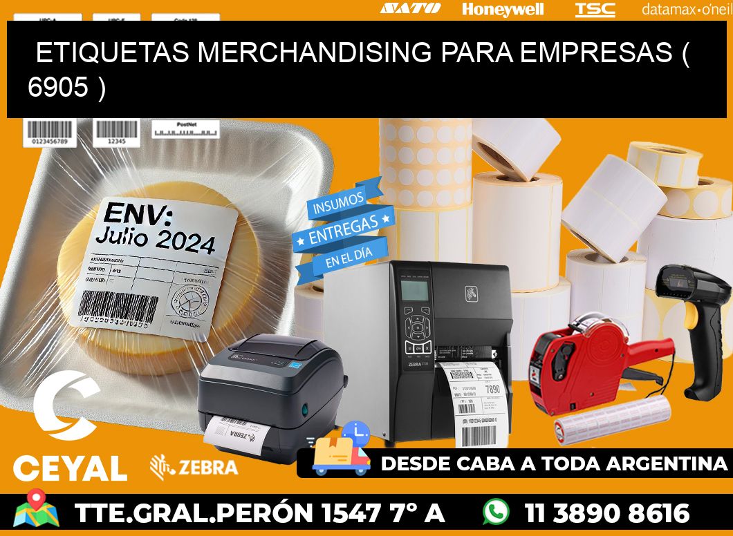 ETIQUETAS MERCHANDISING PARA EMPRESAS ( 6905 )