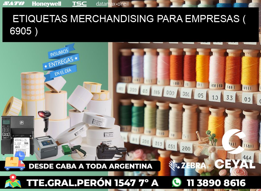 ETIQUETAS MERCHANDISING PARA EMPRESAS ( 6905 )