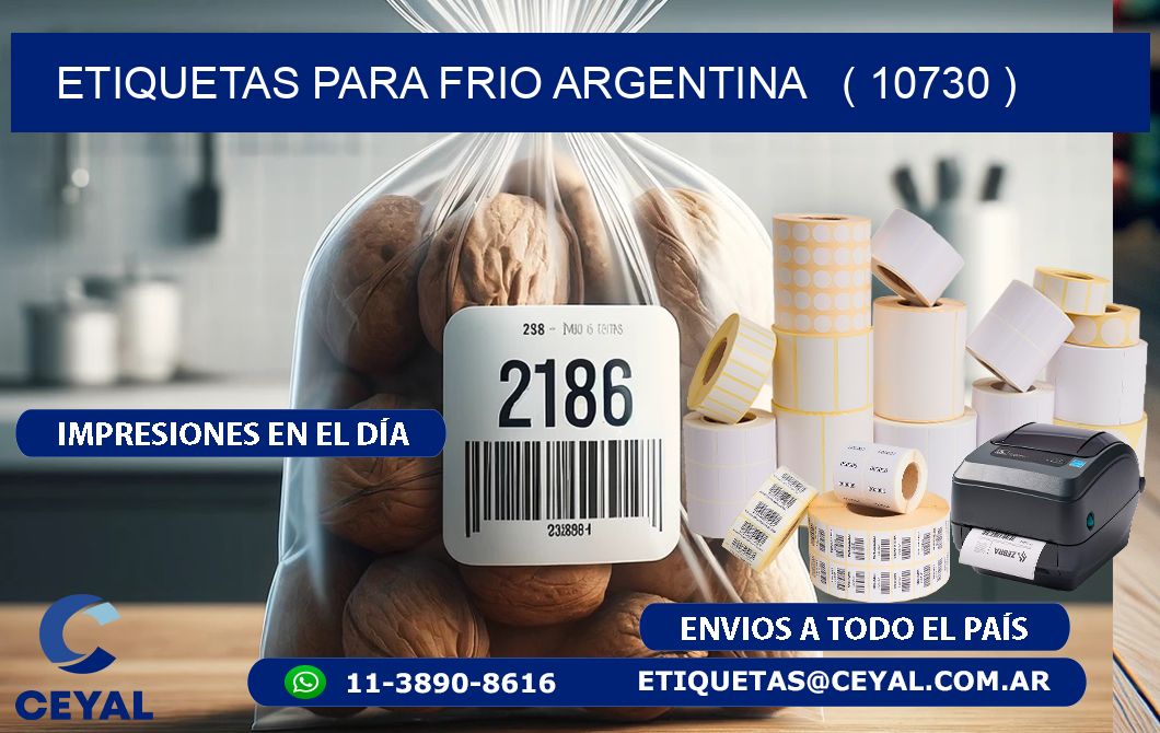 ETIQUETAS PARA FRIO ARGENTINA   ( 10730 )