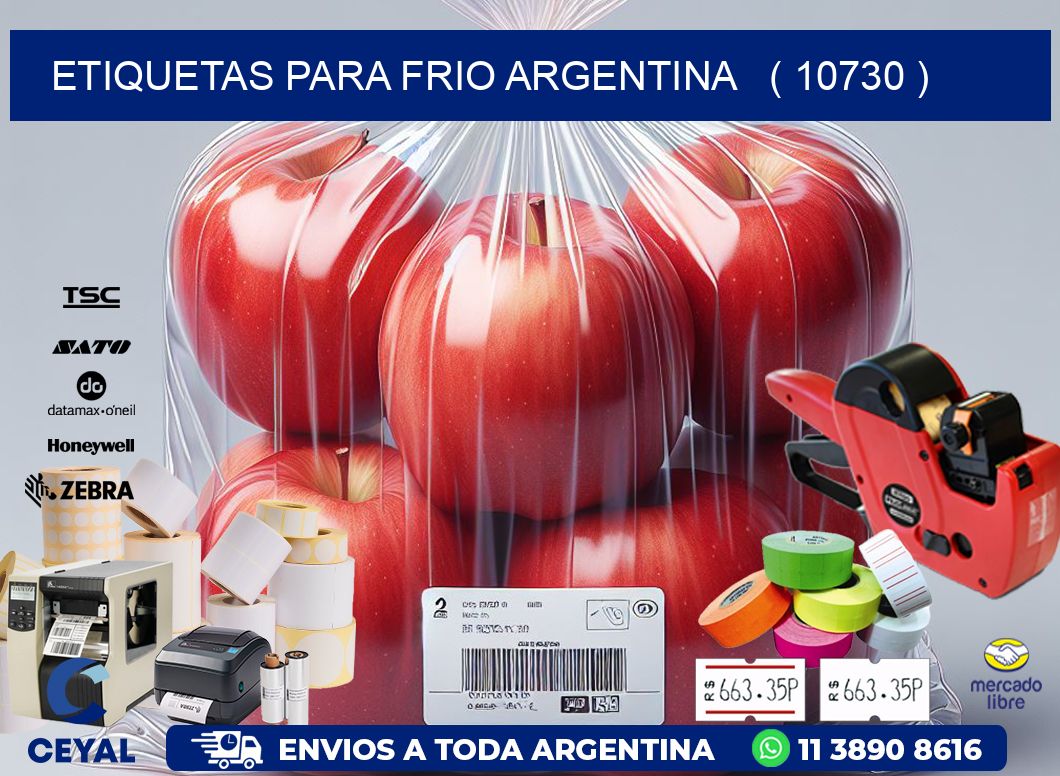 ETIQUETAS PARA FRIO ARGENTINA   ( 10730 )