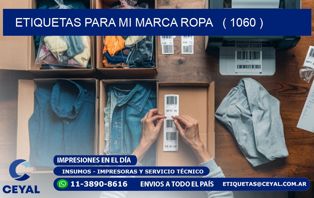 ETIQUETAS PARA MI MARCA ROPA   ( 1060 )