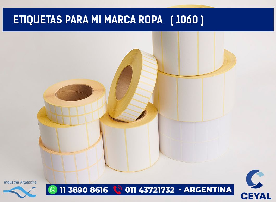 ETIQUETAS PARA MI MARCA ROPA   ( 1060 )