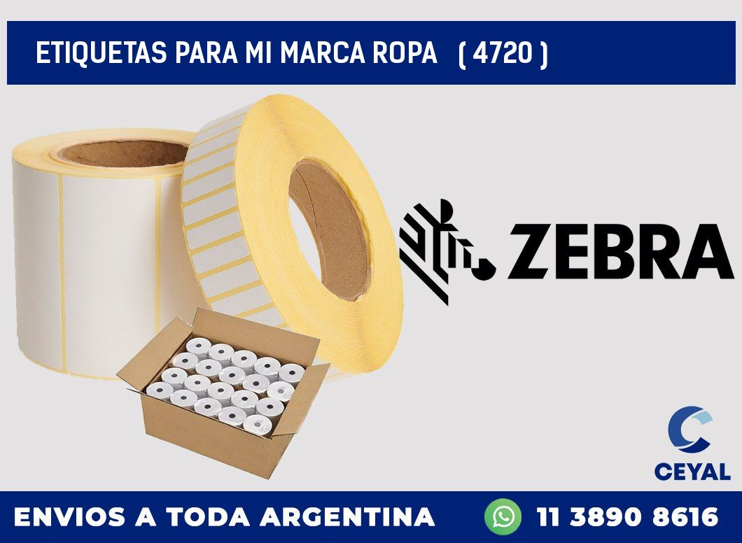 ETIQUETAS PARA MI MARCA ROPA   ( 4720 )