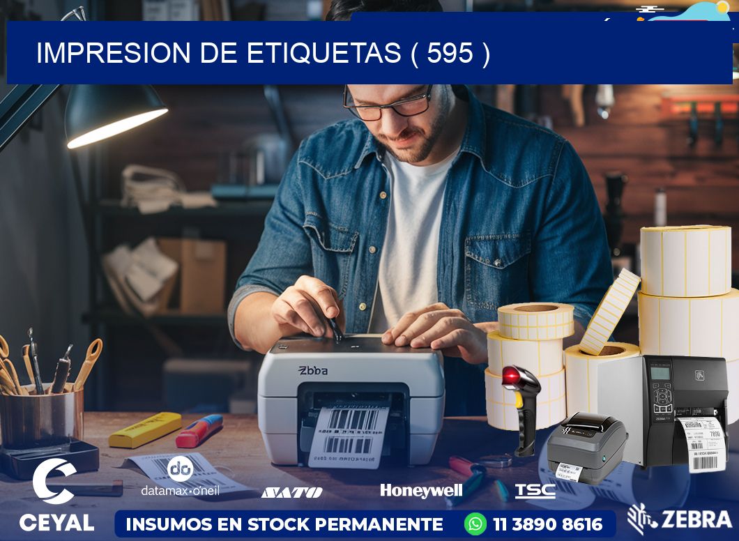 IMPRESION DE ETIQUETAS ( 595 )