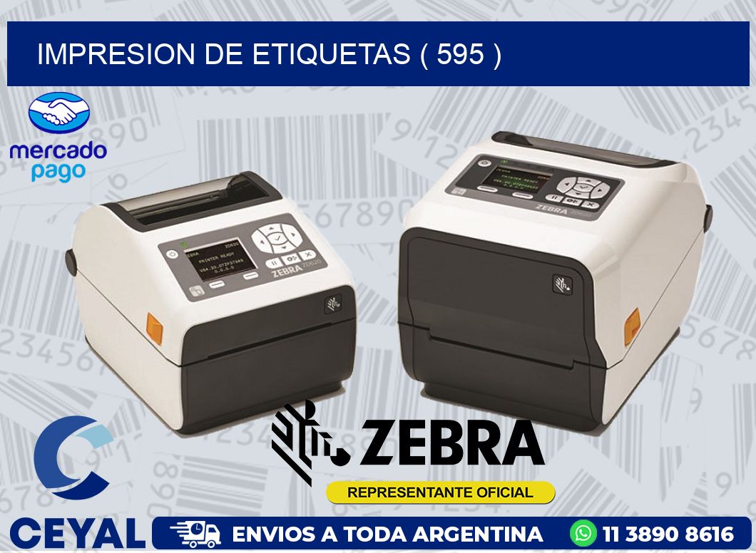 IMPRESION DE ETIQUETAS ( 595 )