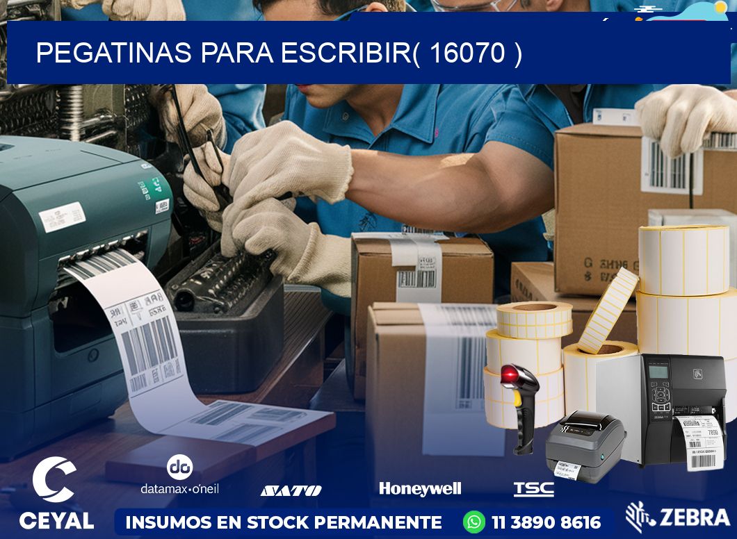 PEGATINAS PARA ESCRIBIR( 16070 )