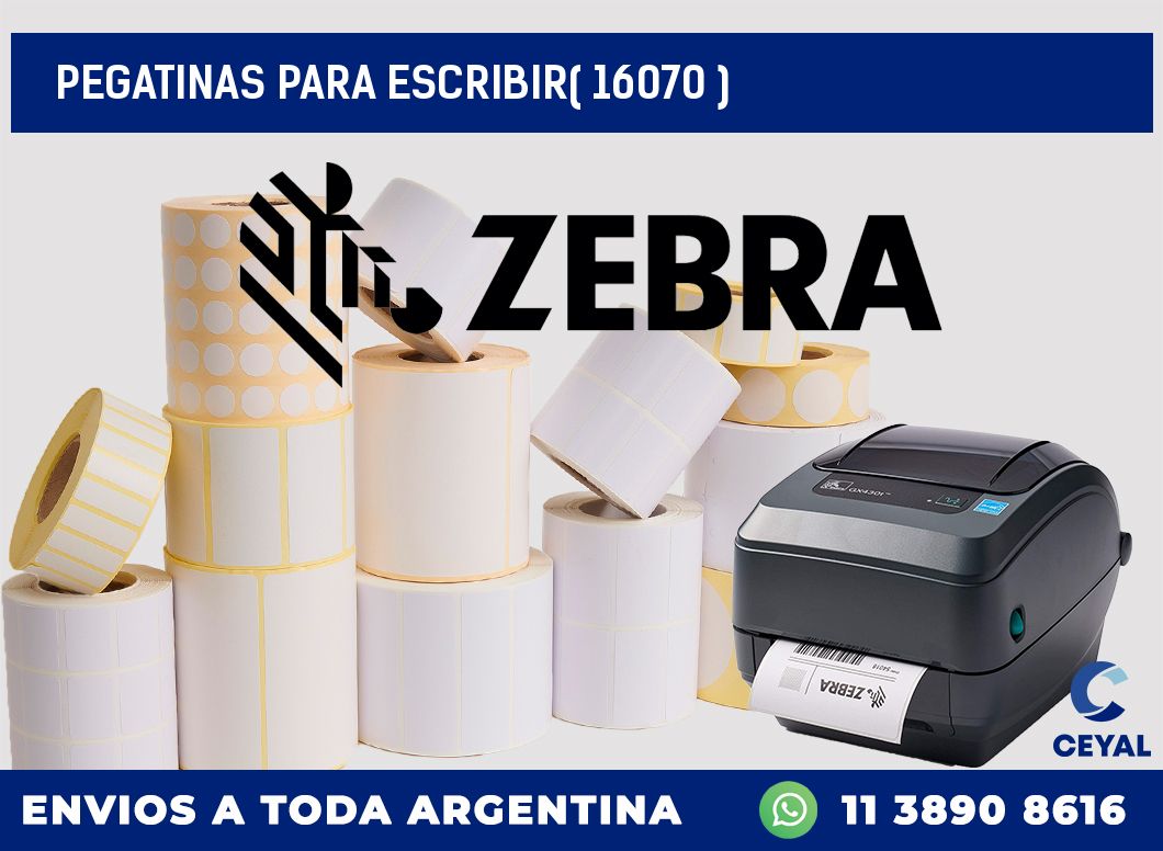 PEGATINAS PARA ESCRIBIR( 16070 )