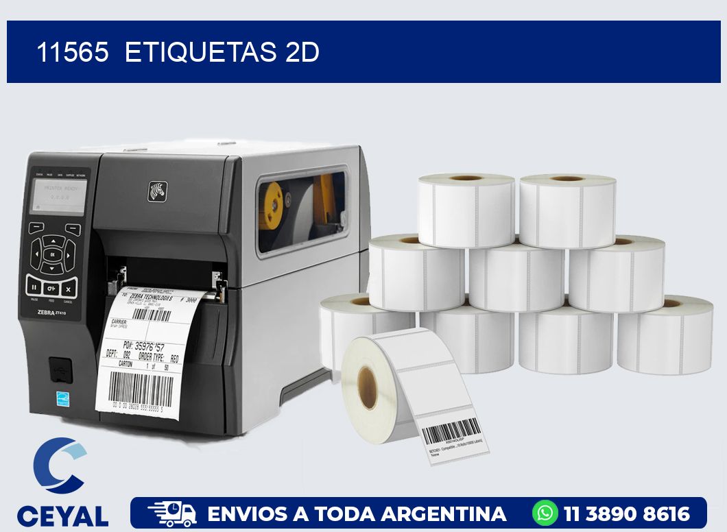 11565 ETIQUETAS 2D