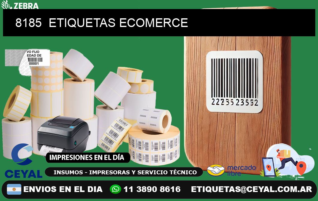8185 ETIQUETAS ECOMERCE