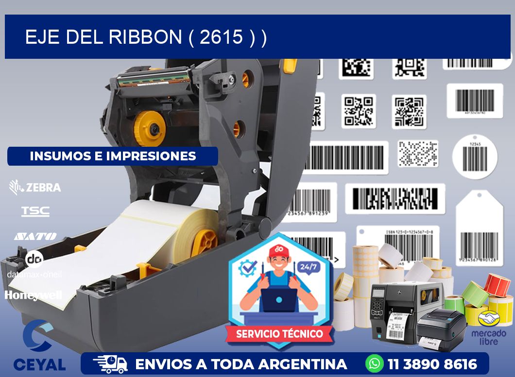 EJE DEL RIBBON ( 2615 ) )