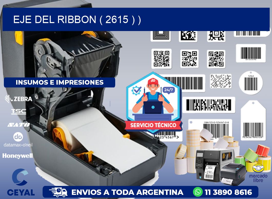 EJE DEL RIBBON ( 2615 ) )