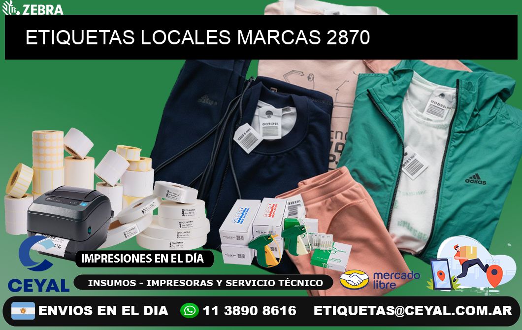 ETIQUETAS LOCALES MARCAS 2870