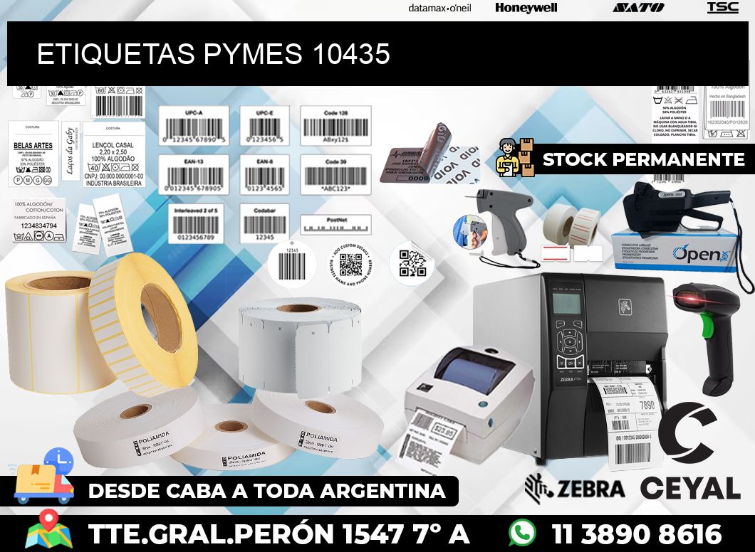 ETIQUETAS PYMES 10435