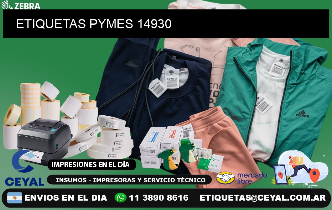 ETIQUETAS PYMES 14930