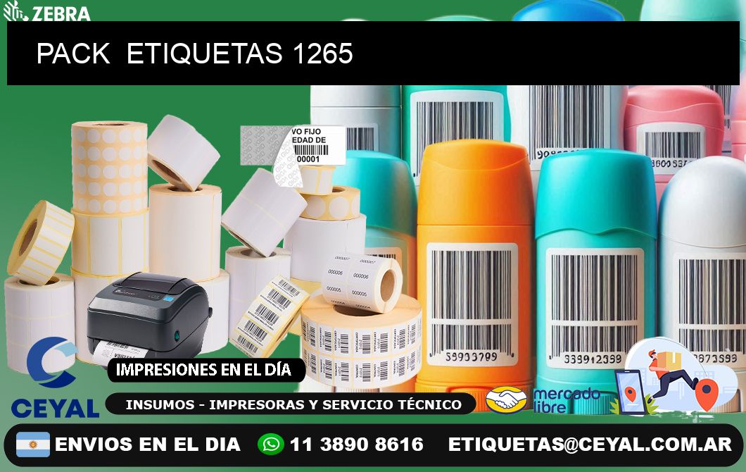 PACK ETIQUETAS 1265