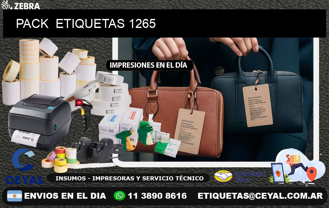 PACK ETIQUETAS 1265