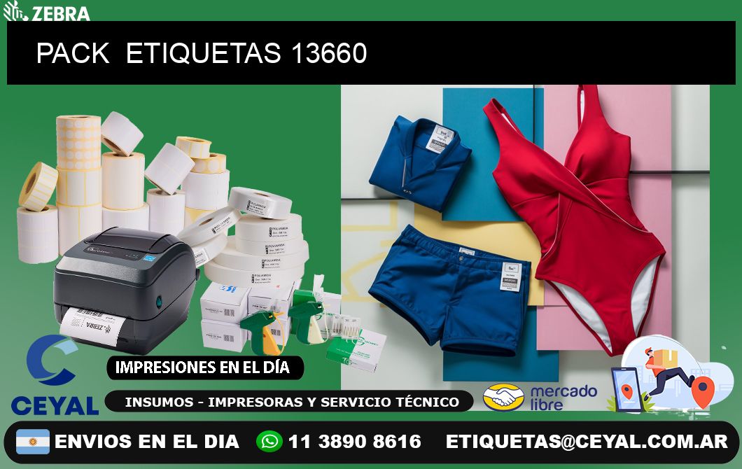 PACK ETIQUETAS 13660