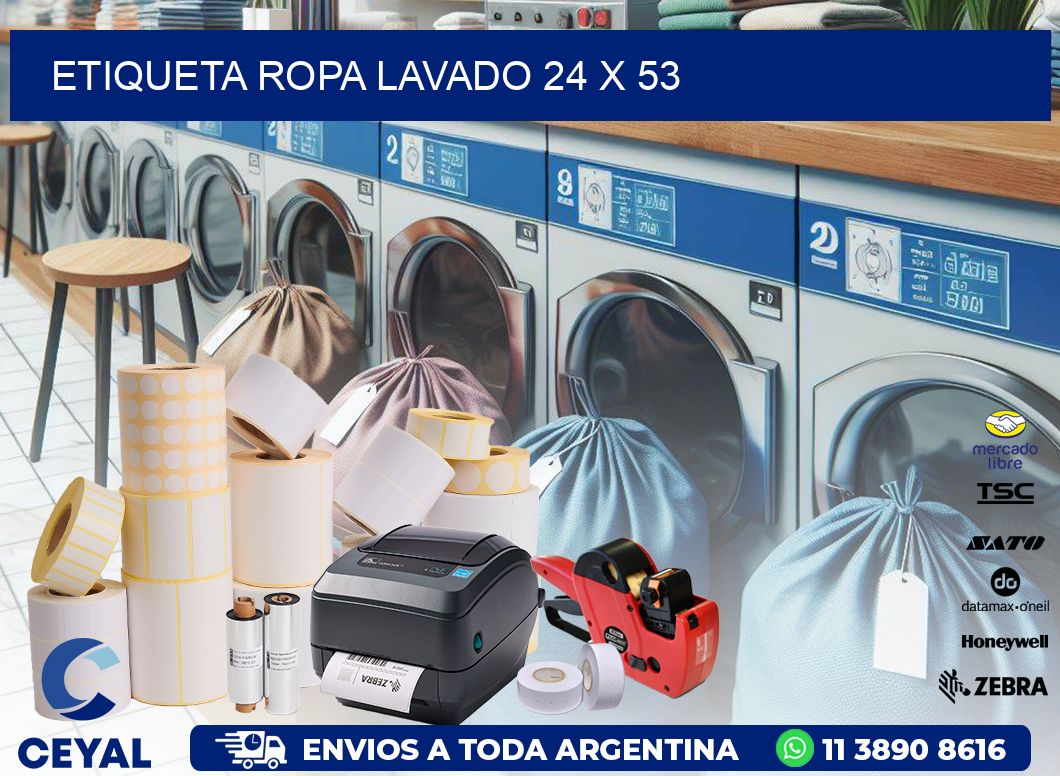 ETIQUETA ROPA LAVADO 24 x 53