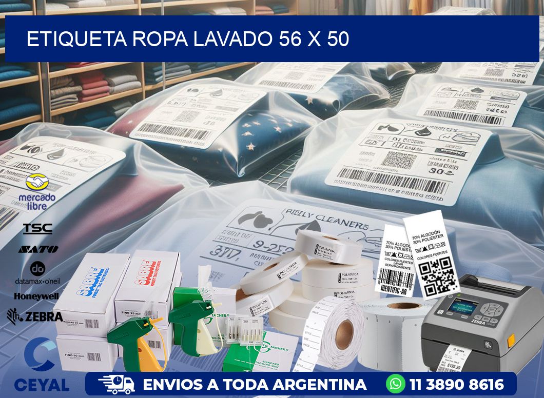 ETIQUETA ROPA LAVADO 56 x 50