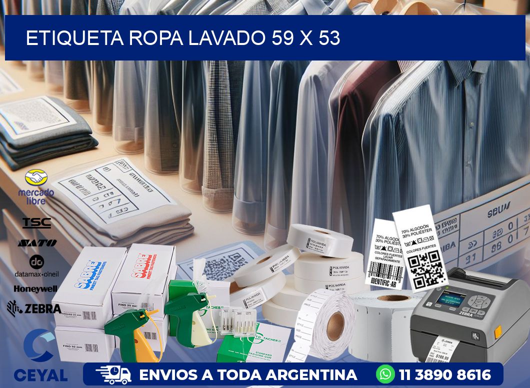 ETIQUETA ROPA LAVADO 59 x 53