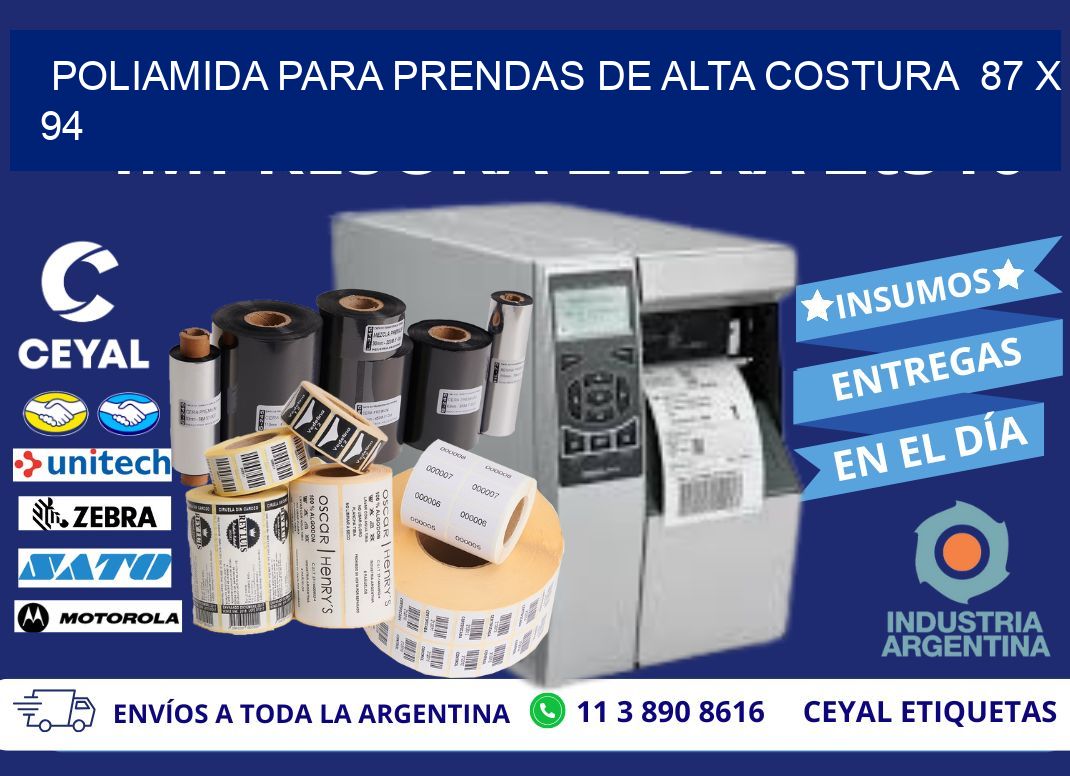 POLIAMIDA PARA PRENDAS DE ALTA COSTURA 87 x 94