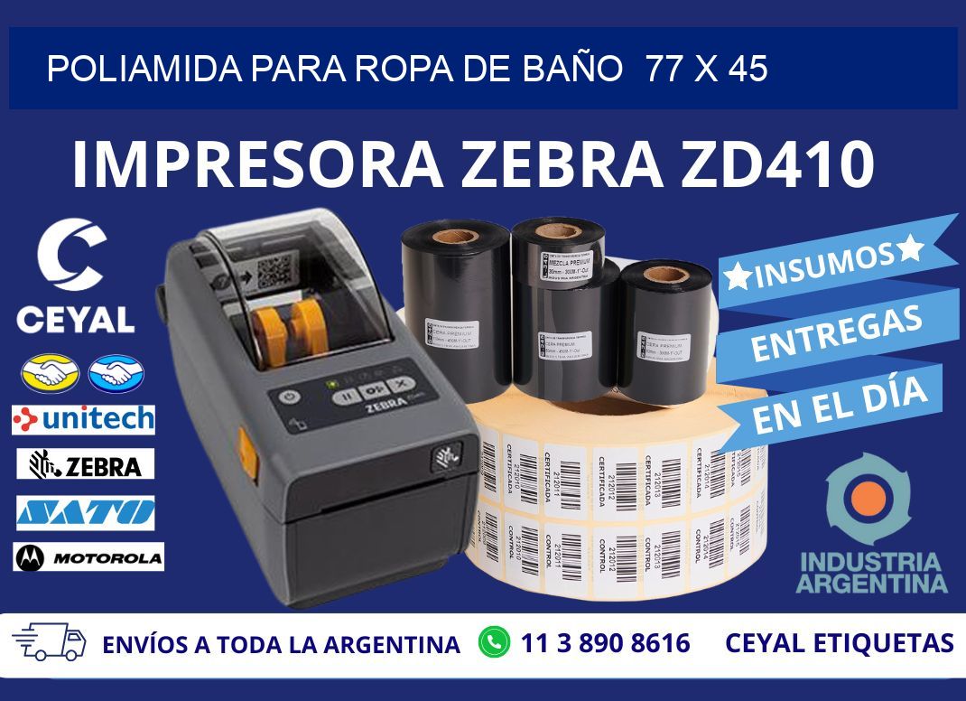 POLIAMIDA PARA ROPA DE BAÑO  77 x 45
