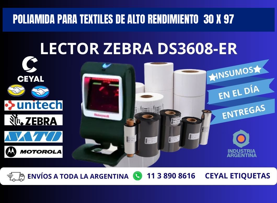 POLIAMIDA PARA TEXTILES DE ALTO RENDIMIENTO 30 x 97