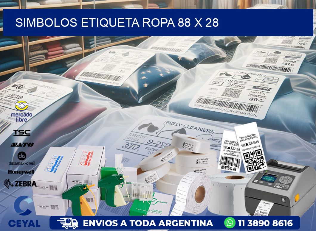 SIMBOLOS ETIQUETA ROPA 88 x 28